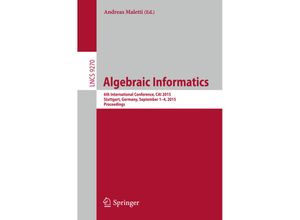 9783319230207 - Algebraic Informatics Kartoniert (TB)