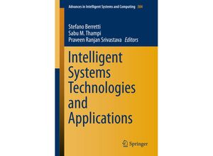 9783319230351 - Intelligent Systems Technologies and Applications Kartoniert (TB)