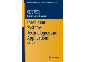 9783319232577 - Intelligent Systems Technologies and Applications Kartoniert (TB)