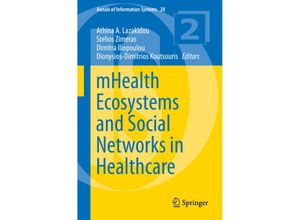 9783319233406 - mHealth Ecosystems and Social Networks in Healthcare Kartoniert (TB)