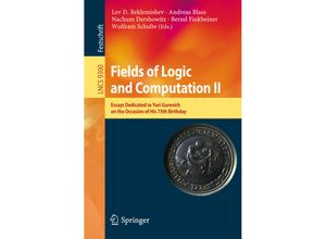 9783319235332 - Fields of Logic and Computation II Kartoniert (TB)