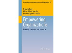 9783319237831 - Empowering Organizations Kartoniert (TB)