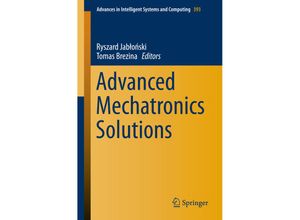 9783319239217 - Advanced Mechatronics Solutions Kartoniert (TB)