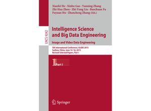 9783319239873 - Intelligence Science and Big Data Engineering Image and Video Data Engineering Kartoniert (TB)