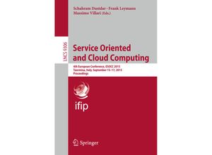 9783319240718 - Service Oriented and Cloud Computing Kartoniert (TB)