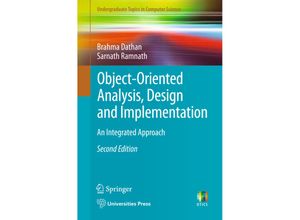 9783319242781 - Undergraduate Topics in Computer Science   Object-Oriented Analysis Design and Implementation - Brahma Dathan Sarnath Ramnath Kartoniert (TB)