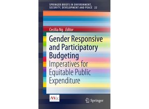 9783319244945 - Gender Responsive and Participatory Budgeting Kartoniert (TB)