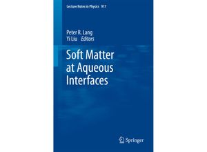 9783319245003 - Soft Matter at Aqueous Interfaces Kartoniert (TB)