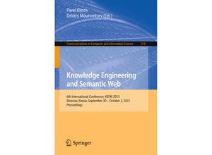 9783319245423 - Knowledge Engineering and Semantic Web Kartoniert (TB)