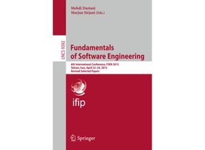 9783319246437 - Fundamentals of Software Engineering Kartoniert (TB) 9783319246437 - Fundamentals of Software Engineering Kartoniert (TB)