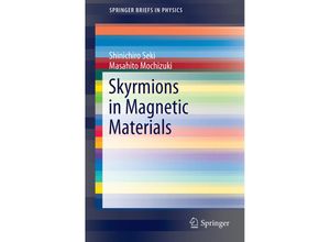 9783319246499 - SpringerBriefs in Physics   Skyrmions in Magnetic Materials - Shinichiro Seki Masahito Mochizuki Kartoniert (TB)