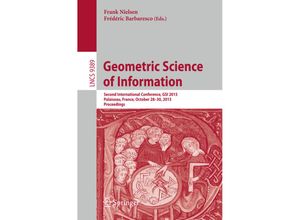 9783319250397 - Geometric Science of Information Kartoniert (TB)