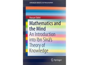 9783319252360 - SpringerBriefs in Philosophy   Mathematics and the Mind - Hassan Tahiri Kartoniert (TB)