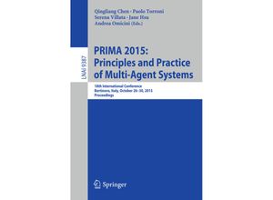 9783319255231 - PRIMA 2015 Principles and Practice of Multi-Agent Systems Kartoniert (TB)