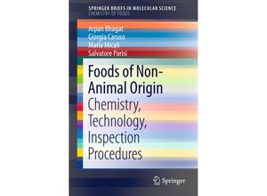 9783319256474 - SpringerBriefs in Molecular Science   Foods of Non-Animal Origin - Arpan Bhagat Giorgia Caruso Maria Micali Salvatore Parisi Kartoniert (TB)