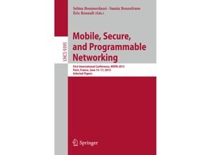 9783319257433 - Mobile Secure and Programmable Networking Kartoniert (TB)