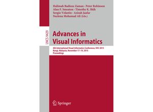 9783319259383 - Advances in Visual Informatics Kartoniert (TB)