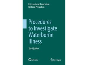 9783319260259 - Procedures to Investigate Waterborne Illness - International Association for Food Protection Kartoniert (TB)