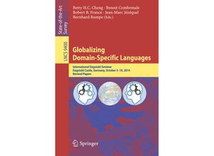 9783319261713 - Globalizing Domain-Specific Languages Kartoniert (TB)