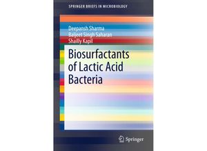 9783319262130 - Biosurfactants of Lactic Acid Bacteria - Deepansh Sharma Baljeet Singh Saharan Shailly Kapil Kartoniert (TB)