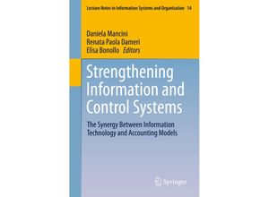 9783319264868 - Strengthening Information and Control Systems Kartoniert (TB)