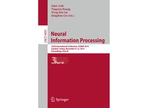 9783319265544 - Neural Information Processing Kartoniert (TB)