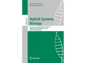 9783319269153 - Hybrid Systems Biology Kartoniert (TB)