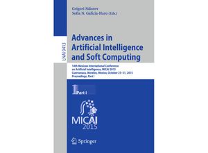 9783319270593 - Advances in Artificial Intelligence and Soft Computing Kartoniert (TB)