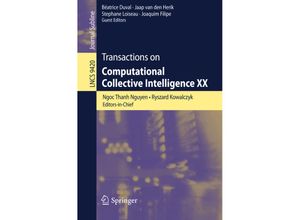 9783319275420 - Transactions on Computational Collective Intelligence XX Kartoniert (TB)