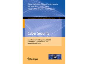 9783319283128 - Cyber Security Kartoniert (TB)