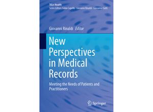 9783319286594 - TELe-Health   New Perspectives in Medical Records Kartoniert (TB)