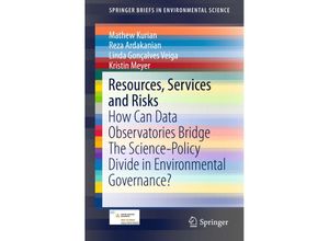 9783319287041 - SpringerBriefs in Environmental Science   Resources Services and Risks - Mathew Kurian Reza Ardakanian Linda Gonçalves Veiga Kristin Meyer Kartoniert (TB)