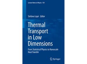 9783319292595 - Thermal Transport in Low Dimensions Kartoniert (TB)