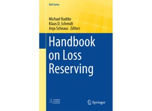 9783319300542 - EAA Series   Handbook on Loss Reserving Gebunden