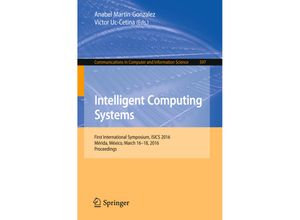 9783319304465 - Intelligent Computing Systems Kartoniert (TB)