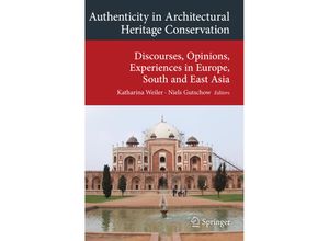 9783319305226 - Transcultural Research - Heidelberg Studies on Asia and Europe in a Global Context   Authenticity in Architectural Heritage Conservation Kartoniert (TB)