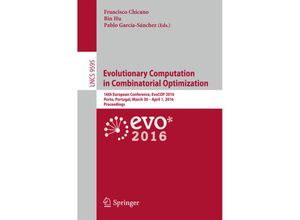 9783319306971 - Evolutionary Computation in Combinatorial Optimization Kartoniert (TB)