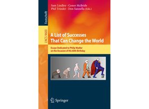 9783319309354 - A List of Successes That Can Change the World Kartoniert (TB)