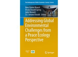 9783319309897 - Addressing Global Environmental Challenges from a Peace Ecology Perspective Kartoniert (TB)