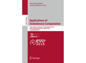 9783319311524 - Applications of Evolutionary Computation Kartoniert (TB)