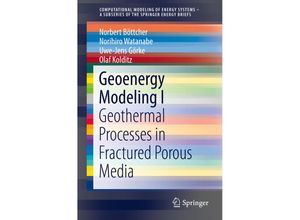 9783319313337 - SpringerBriefs in Energy   Geoenergy Modeling I - Norbert Böttcher Norihiro Watanabe Uwe-Jens Görke Olaf Kolditz Kartoniert (TB)