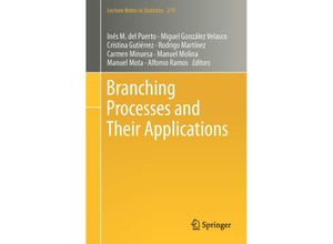 9783319316390 - Branching Processes and Their Applications Kartoniert (TB)