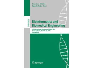 9783319317434 - Bioinformatics and Biomedical Engineering Kartoniert (TB)