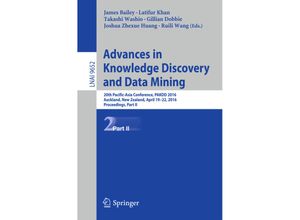 9783319317496 - Advances in Knowledge Discovery and Data Mining Kartoniert (TB)