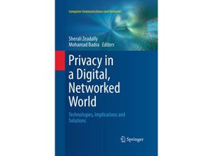 9783319356310 - Computer Communications and Networks   Privacy in a Digital Networked World Kartoniert (TB)