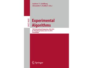 9783319388502 - Experimental Algorithms Kartoniert (TB)