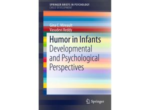 9783319389615 - SpringerBriefs in Psychology   Humor in Infants - Gina C Mireault Vasudevi Reddy Kartoniert (TB)