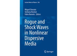 9783319392127 - Rogue and Shock Waves in Nonlinear Dispersive Media Kartoniert (TB)