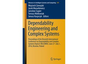 9783319396385 - Dependability Engineering and Complex Systems Kartoniert (TB)