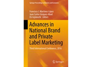 9783319399454 - Springer Proceedings in Business and Economics   Advances in National Brand and Private Label Marketing Kartoniert (TB)